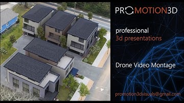 Promotional 3D Animation | 3D Presentation | Drone Video Montage