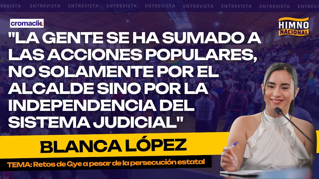 Entrevista con BLANCA LÓPEZ, concejala de Guayaquil - RC5 | HIMNO NACIONAL
