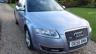 Review of 2007 Audi A6 2.0 T Fsi CVT Auto For Sale SDSC Specialist Cars Cambridge