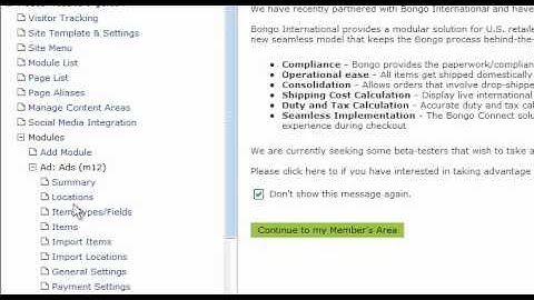 Ad Module Change Labels - Websiteforge Ecommerce Website