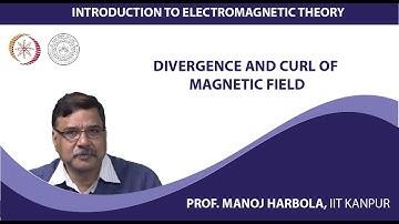 Divergence and curl of magnetic field