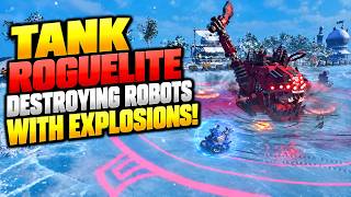 Tank Roguelite Is AMAZING! Destroy Hordes Of Robots With EXPLOSIONS! Ballistic Brews