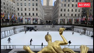 🔴 Nova York ao vivo: Domingão de muito frio em Nova York