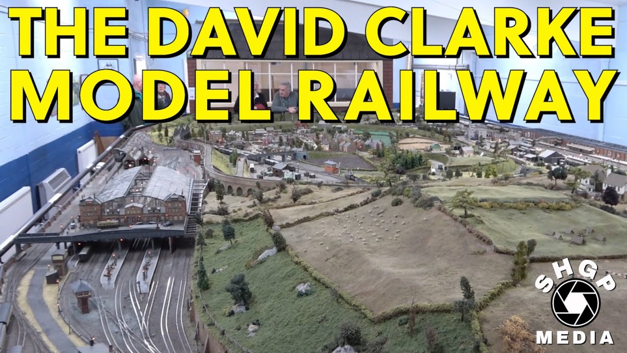 День бега на модельной железной дороге Дэвида Кларка