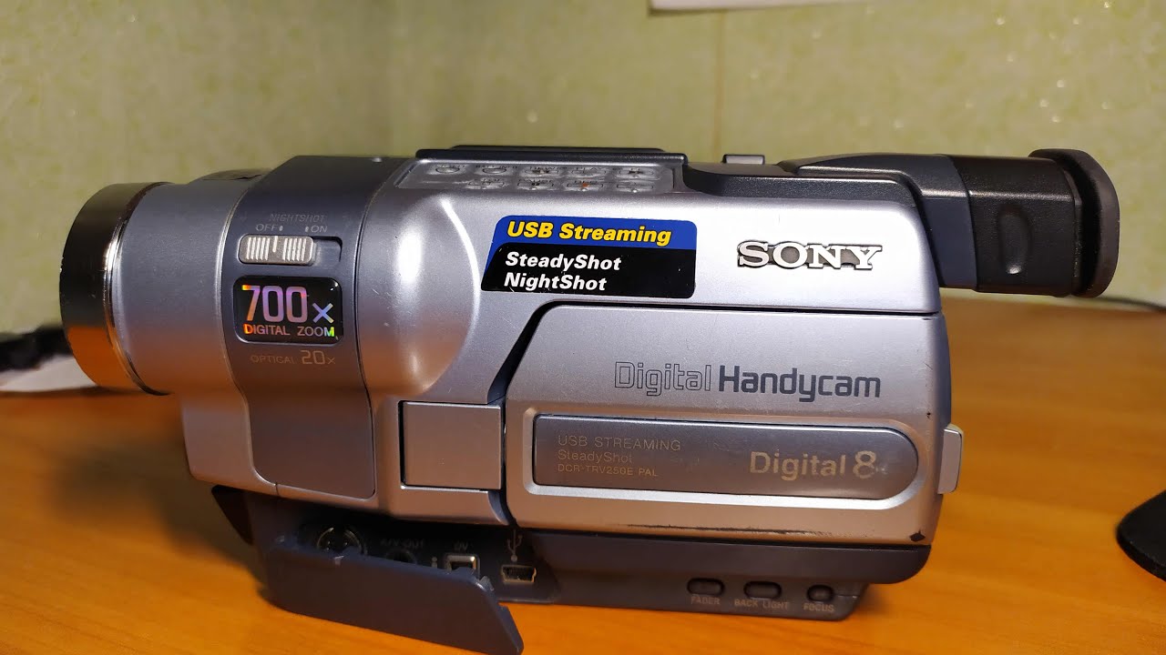Demo SONY DCR TRV 250E - YouTube