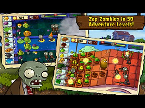 PLANTS VS ZOMBIES Quick play day 5 Walkthrough [IOS] - YouTube