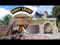 Ref:F2HF3pZRuPI Ep 58. construction d'une arche en pierre - transformation d'un ch�teau abandonn�