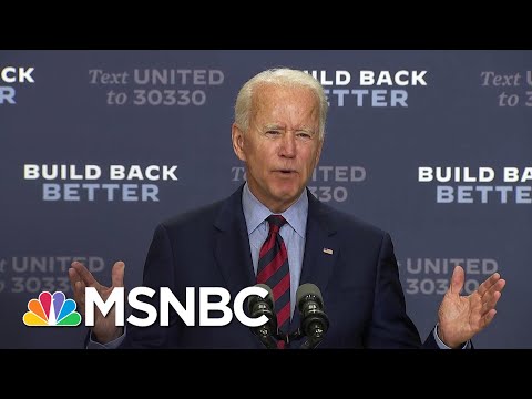 Biden: Trump May Be The Only President To 'Leave Office With Fewer Jobs Than When He Took Office'