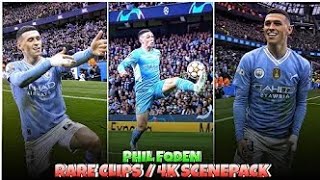 Phil Foden 202423 Rare Clips Scenepack 4K With Ae Cc And Topaz
