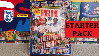 England 2024 ! Panini Tournament Edition Starter Pack [TR] Panini Turnuva Özel Çıkartma Albümü
