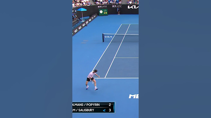 UNBELIEVABLE doubles point! 😱