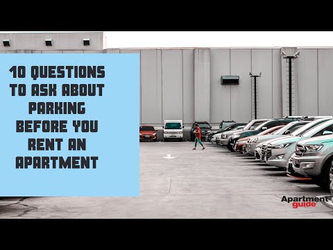 Play video: 10 Questions to Ask about Parking Before You Rent an Apartment