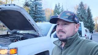 What to do if your Duramax runs out of Diesel ! Re- Priming + Fuel Filter Change