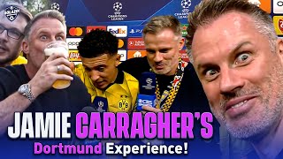 Jamie Carraghers Incredible Dortmund Experience Ft Jadon Sancho Ucl Today Cbs Sports Golazo