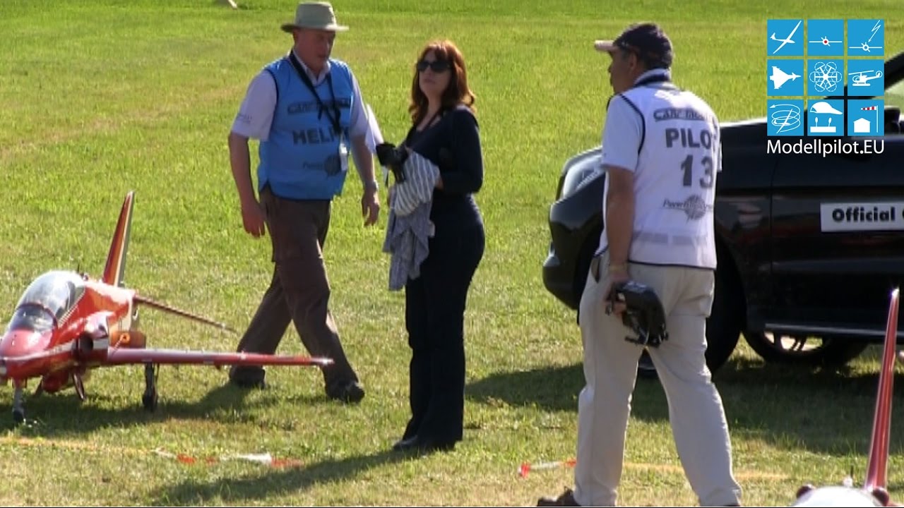 BAE HAWK T1 DAVID GLADWIN TEAM ENGLAND RC TURBINE JET 2ND COMPETITION FLIGHT (20KG) JET WM 2015