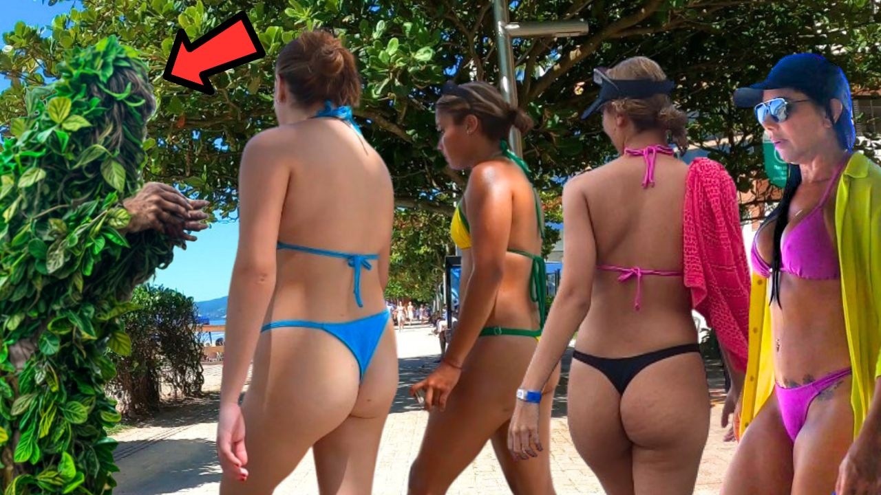 Terrified Reactions & Screams! TOTAL PANIC!  ABSOLUTELY Insane Bushman Prank!