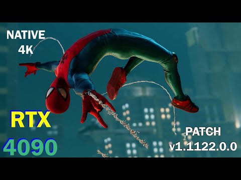 Spider-Man Miles Morales | Native 4K | RTX 4090 | Intel Core i7 13700K | Patch  v1.1122.0.0