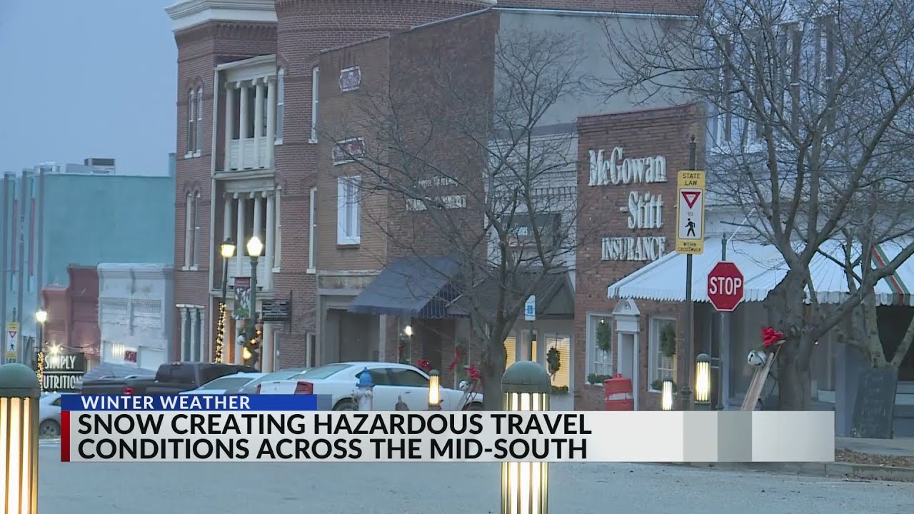 Winter weather impacts businesses in Covington YouTube