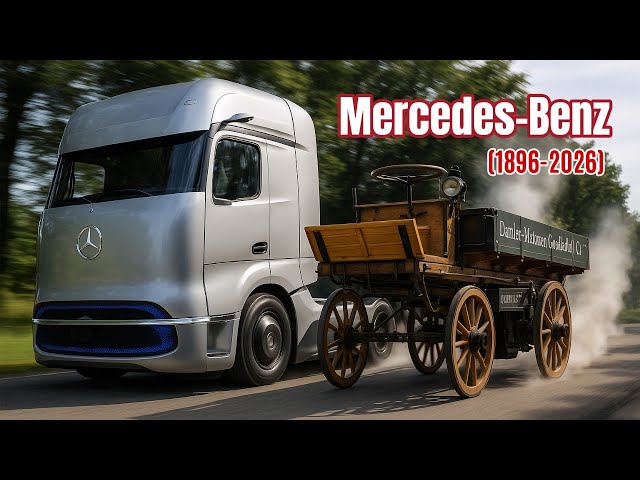 Mercedes-Benz Trucks Evolution (1896–2025) – From First Truck to