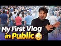 First Time Vlogging in Public | Ghent, Belgium🇧🇪 Vlog Public may mera pehla vlog hia