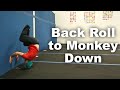 Back Roll To Monkey Down Tutorial (How to Parkour &amp; Freerunning)