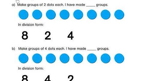 1. Division: The Basics Using Dots