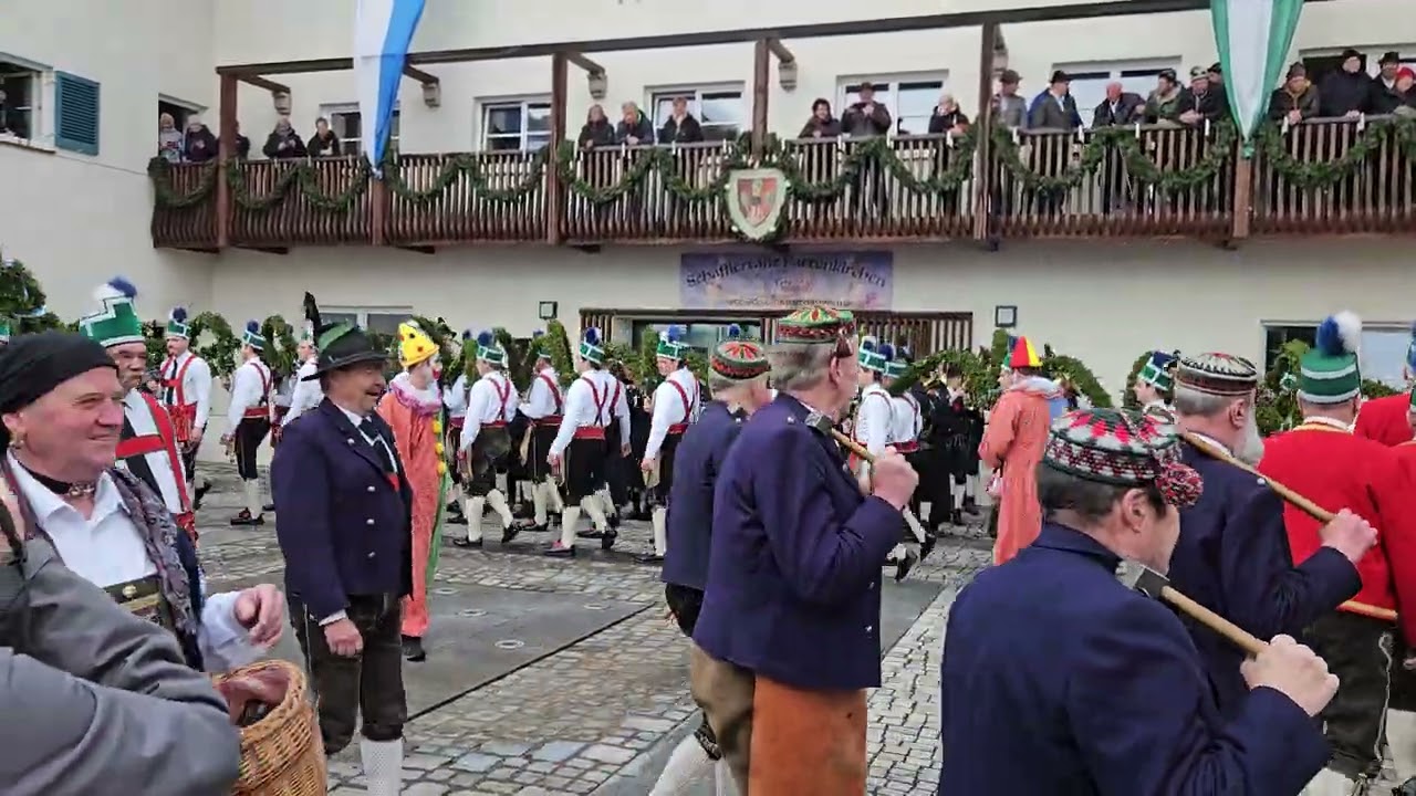 Schäfflertanz 16.02.2026  Mittenwald #nur alle 7 Jahre