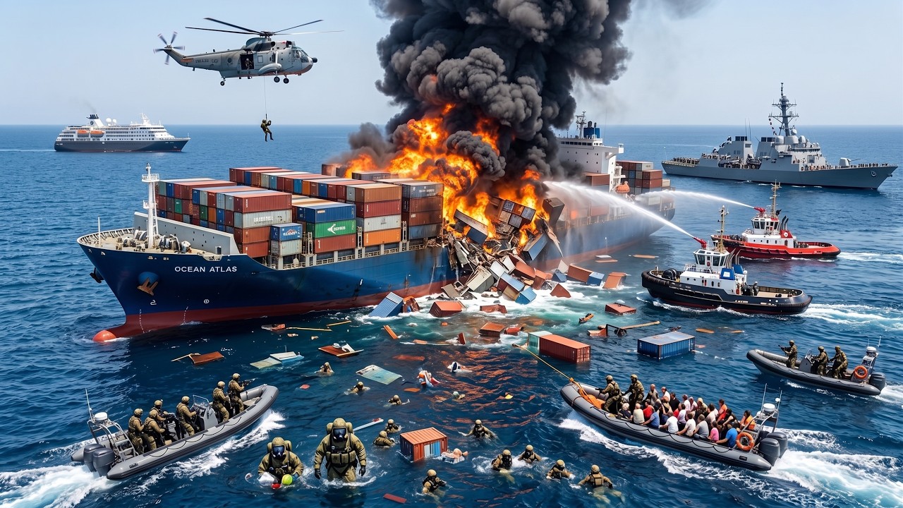 3 MINUTES AGO: US F-16 Jets Sink Dozens of North Korean Ships! Here's What  Happened