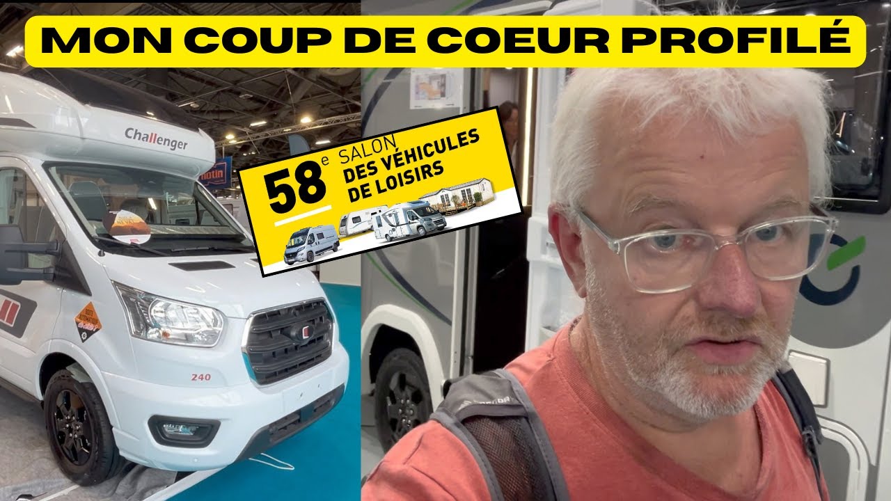 Vanlife - Coup de coeur profilé 2024 -Challenger 240 - Chausson 660
