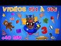 Foufou - Apprendre aux enfants tout en s'amusant (Learn with Fun For Kids - Videos 151-160) 4k