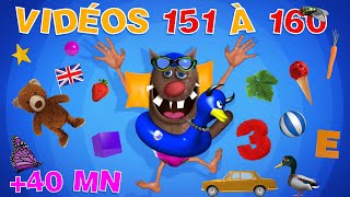 Foufou - Apprendre aux enfants tout en s'amusant (Learn with Fun For Kids - Videos 151-160) 4k