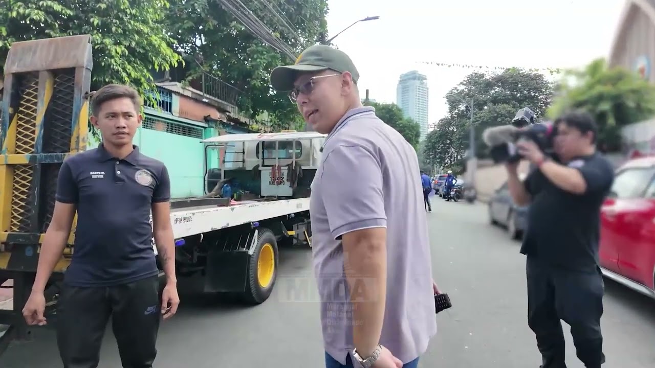 Road and Sidewalk Clearing Operations in Taft Avenue and Quezon City