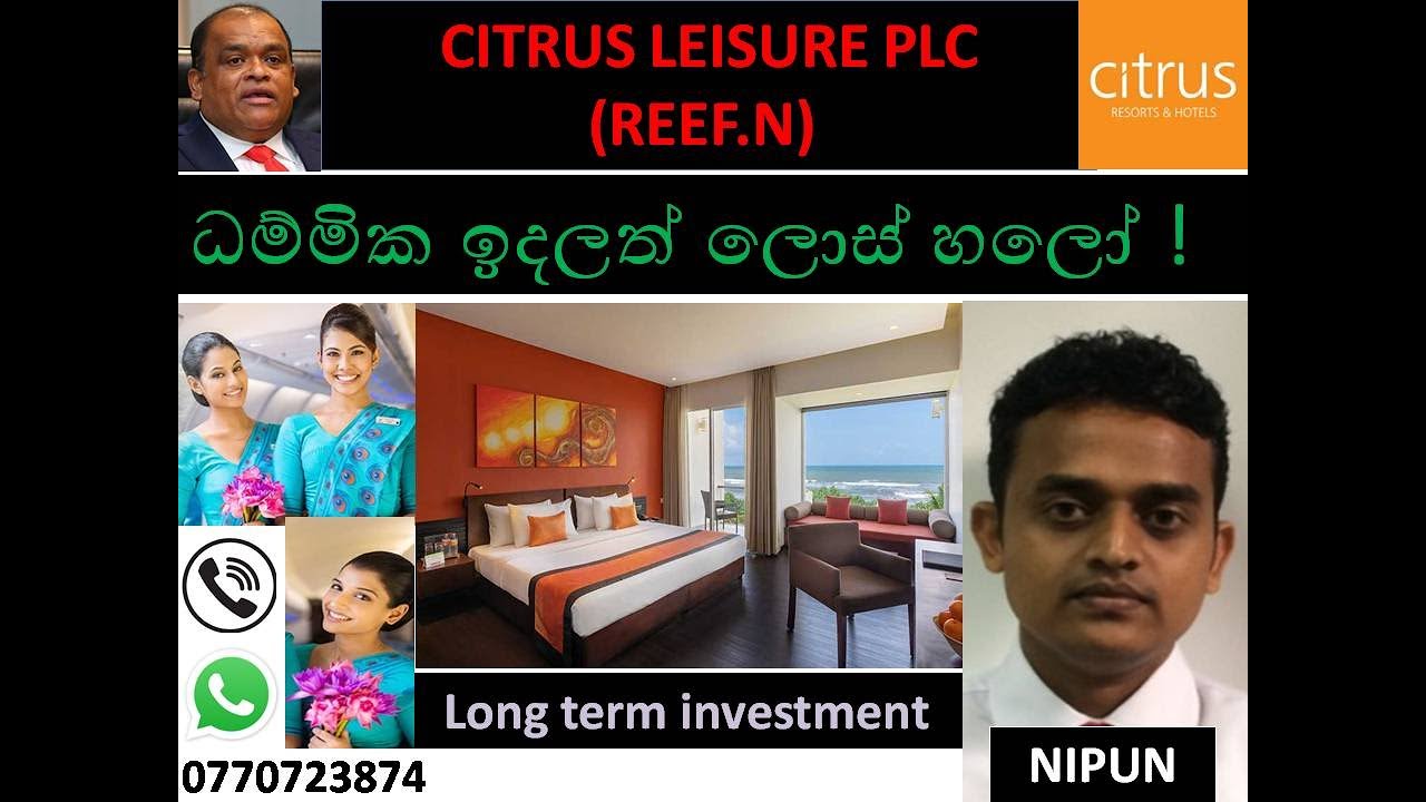 CITRUS LEISURE PLC (REEF.N) -  Company analysis  with data base / Long term