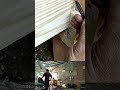Installing wooden crossbars #woodworkingdaily #woodprocess #woodskills