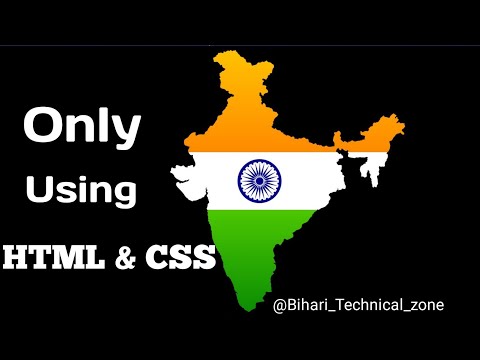 Happy Republic Day 2022 | Coding Using HTML5 - CSS @CodeWithHarry @MrWebDesignerAnas #26january
