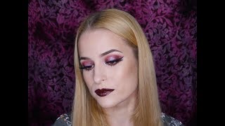 Dark Pink Glam Halo Eye Makeup Tutorial Feat. Anastasia Beverly Hills