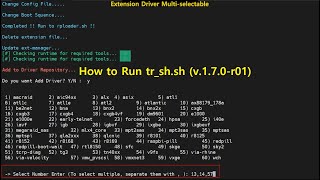 Tinycore Redpill Support Tool(v.1.7.0-r01)