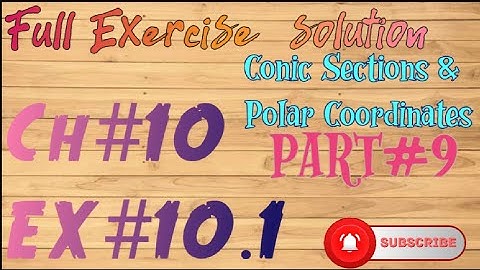 CH#10 Ex#10.1 Question#27-30||Full exercise solution Thomas calculus11th ||Urdu||full explanation