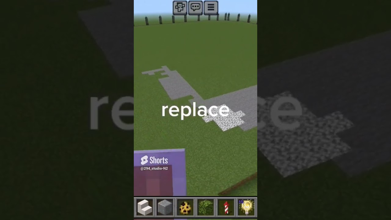 фишка команды /fill replace | реплейс 