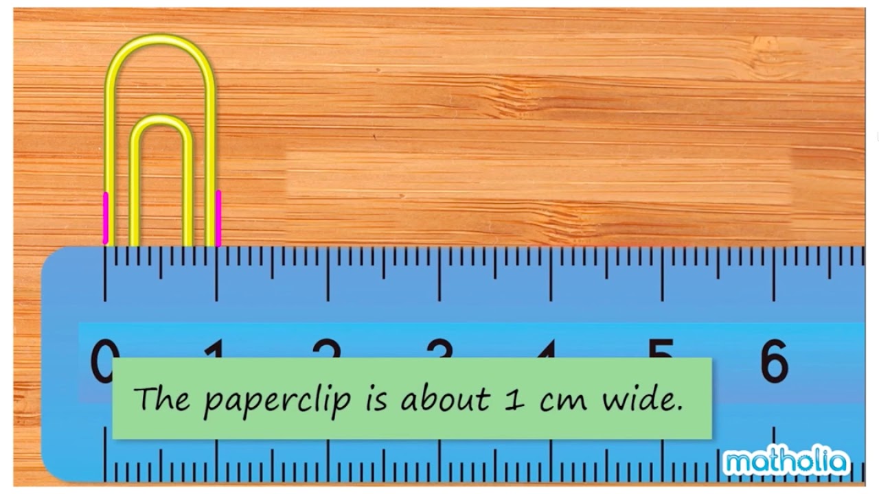 Estimating length using m or cm - YouTube