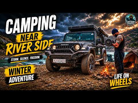 I Found the Perfect Riverside Camping Spot in Uttarakhand! 🏕️🚙 | Life on Wheels