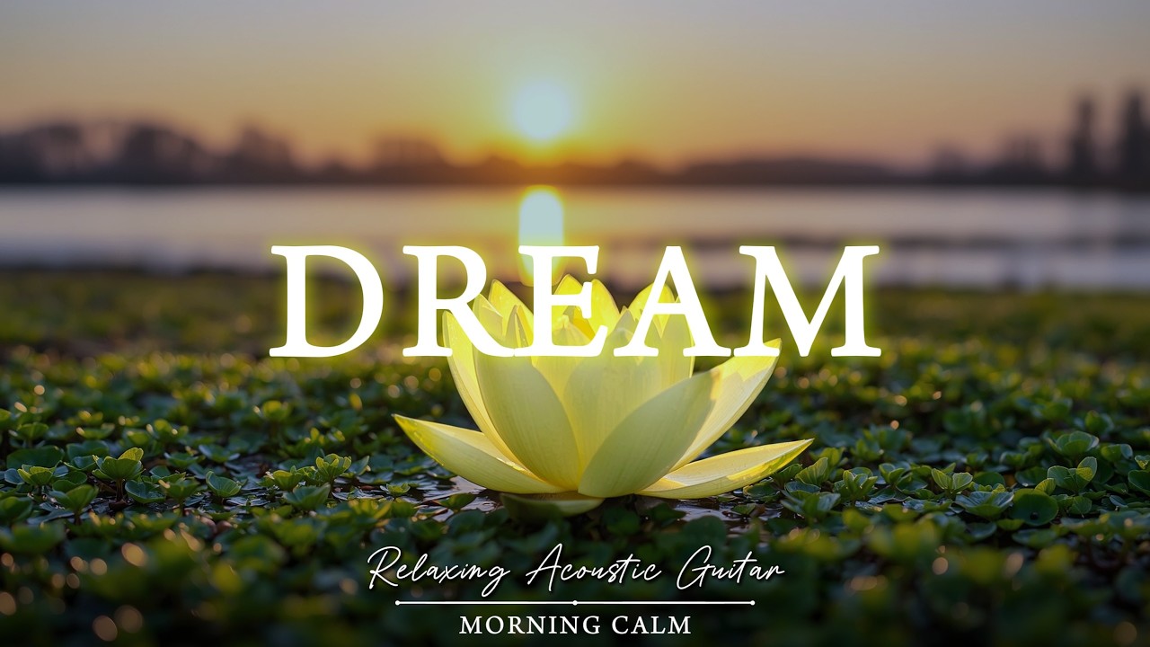 DREAM | GOLDEN MEMORIES 🍃 Calm Acoustic Guitar | Soft Morning Vibes for Focus, Relax & Deep Work