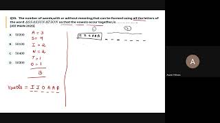 Permutations and Combinations L2 | 11th Math | 19th June, 2026