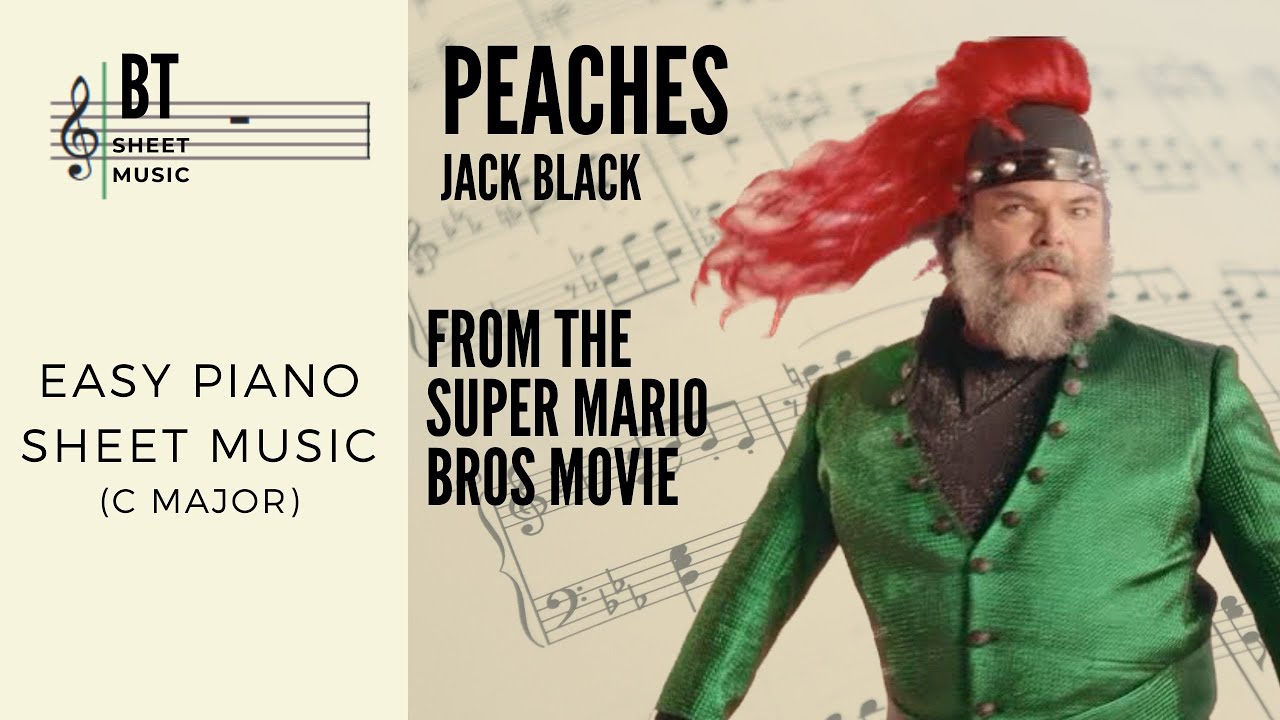 Peaches (from The Super Mario Bros. Movie) (Super Easy Piano)