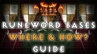 Diablo 2 Resurrected | How to Find \& Socket Runeword Bases | Everything You Need to Know [Guide]