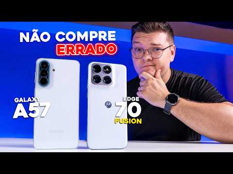 Galaxy A57 vs Edge 70 Fusion - Benchmarks, Temperature, Camera and more! Comparison