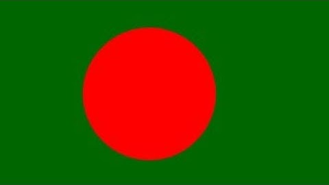 Draw Bangladesh Flag using Python #bangladesh
