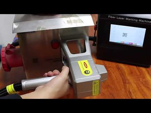Portable mini Metal Plastic automated Handheld Laser Marker Marking Machine