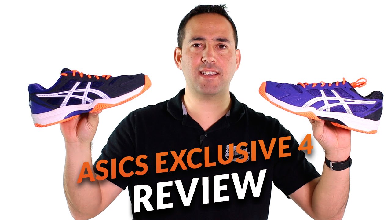 Review Zapatillas Asics Padel Exclusive 4 - YouTube