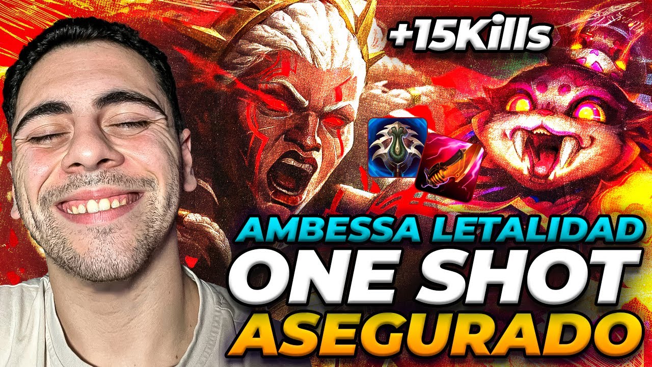 Ambessa LETALIDAD es mejor que un ASESINO! + Guia de combos